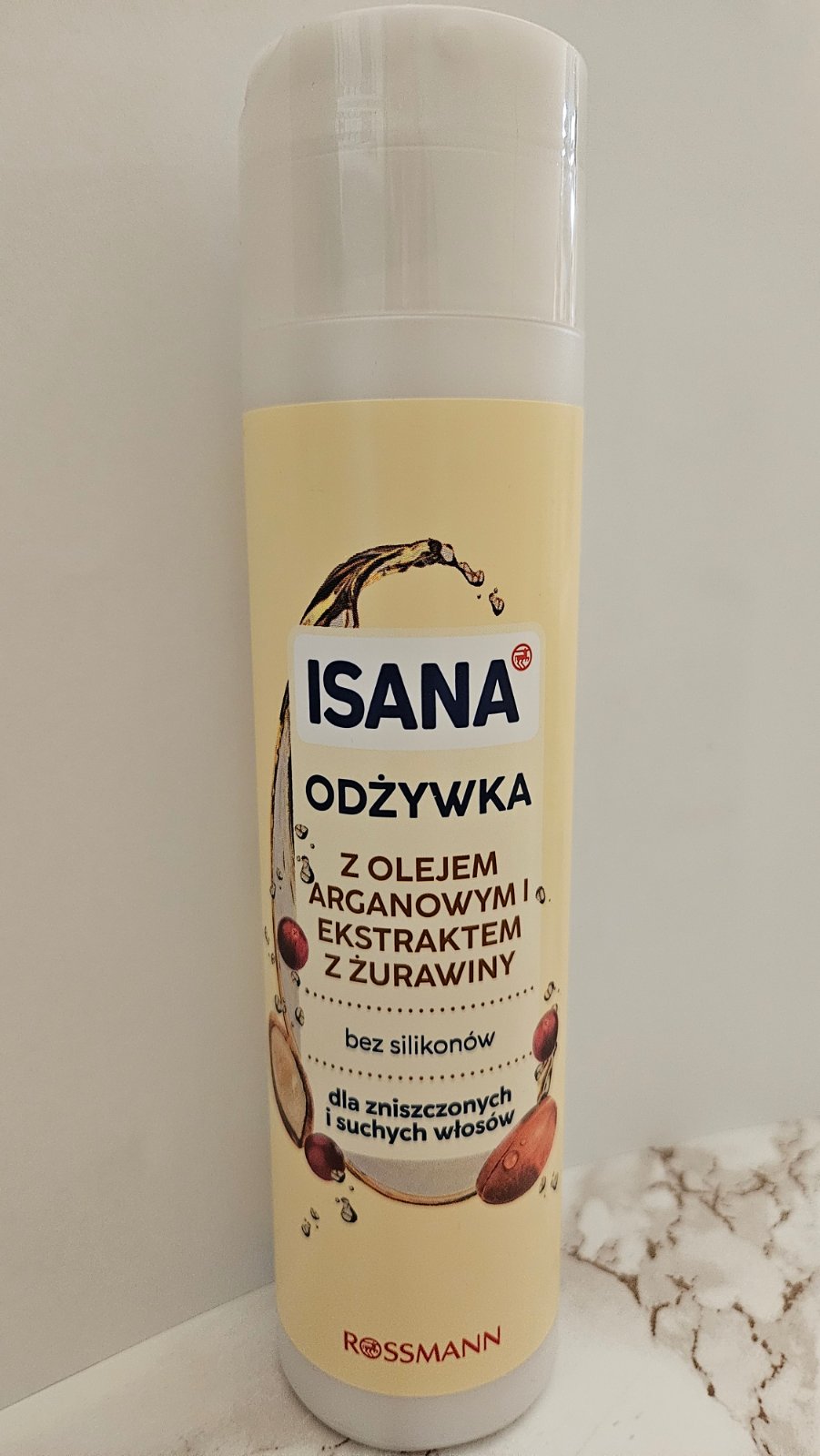 ODŻYWKA z olejem arganowym i ekstraktem z żurawiny 250ml