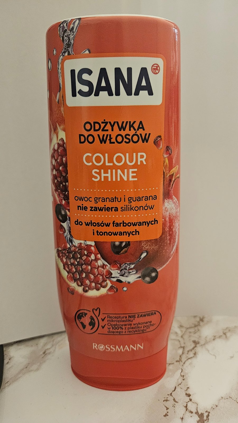 Odżywka do włosów Colour Shine z owocem granatu i guaraną