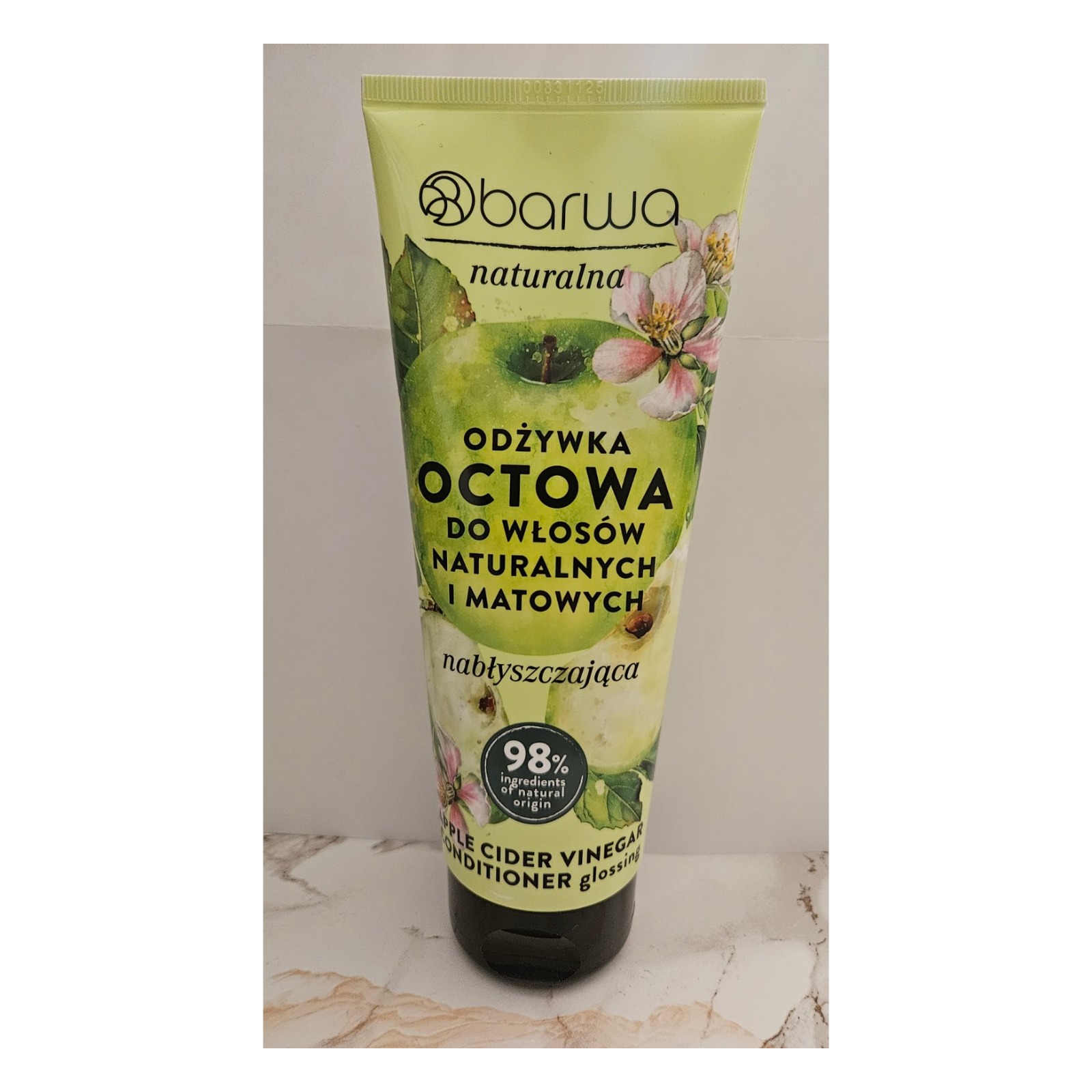 Odżywka Octowa do włosów naturalnych i matowych nabłyszczająca 200 ml