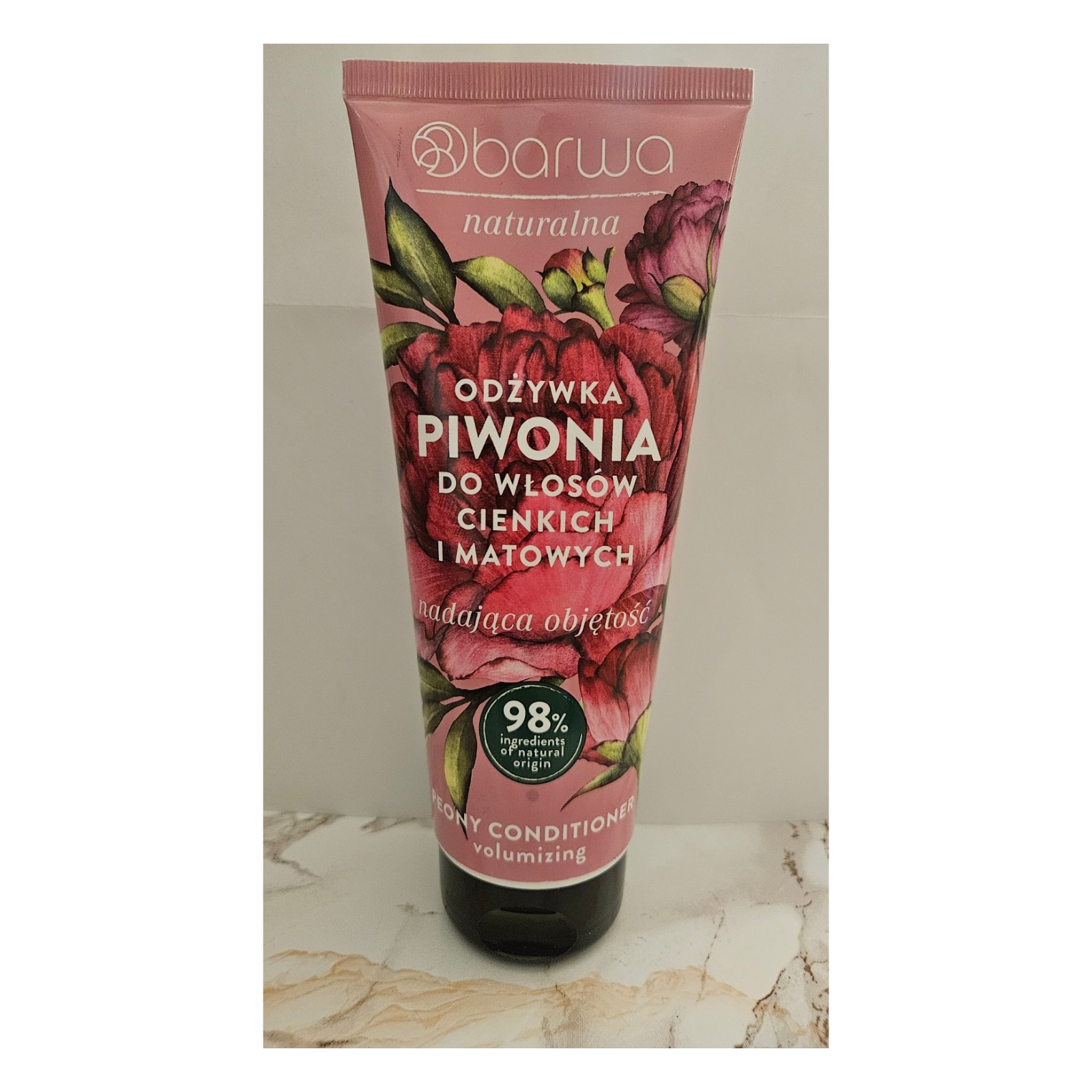 Odżywka Piwonia do włosów cienkich i matowych nadająca objętość 200 ml